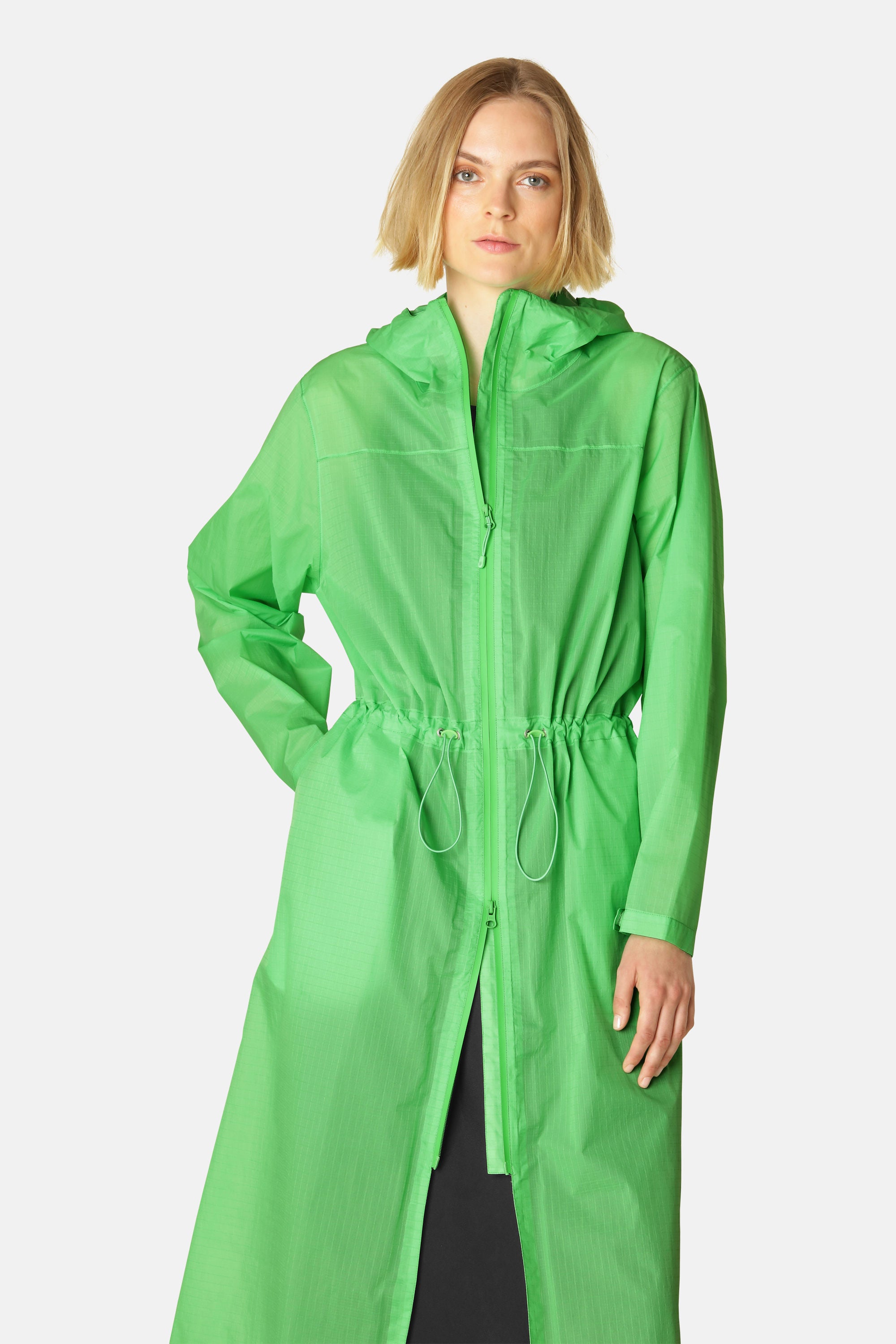Windbreaker Regnparkas - Bright Green